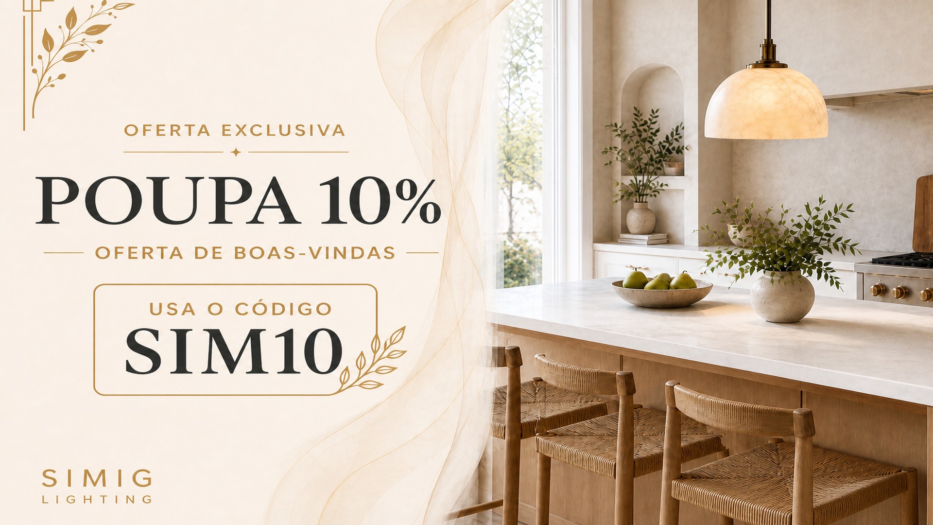 Cupão SIM10 · Poupa 10%