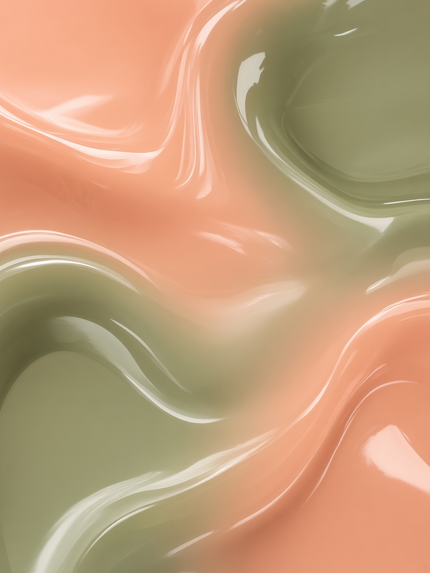 Le rose à côté du vert.