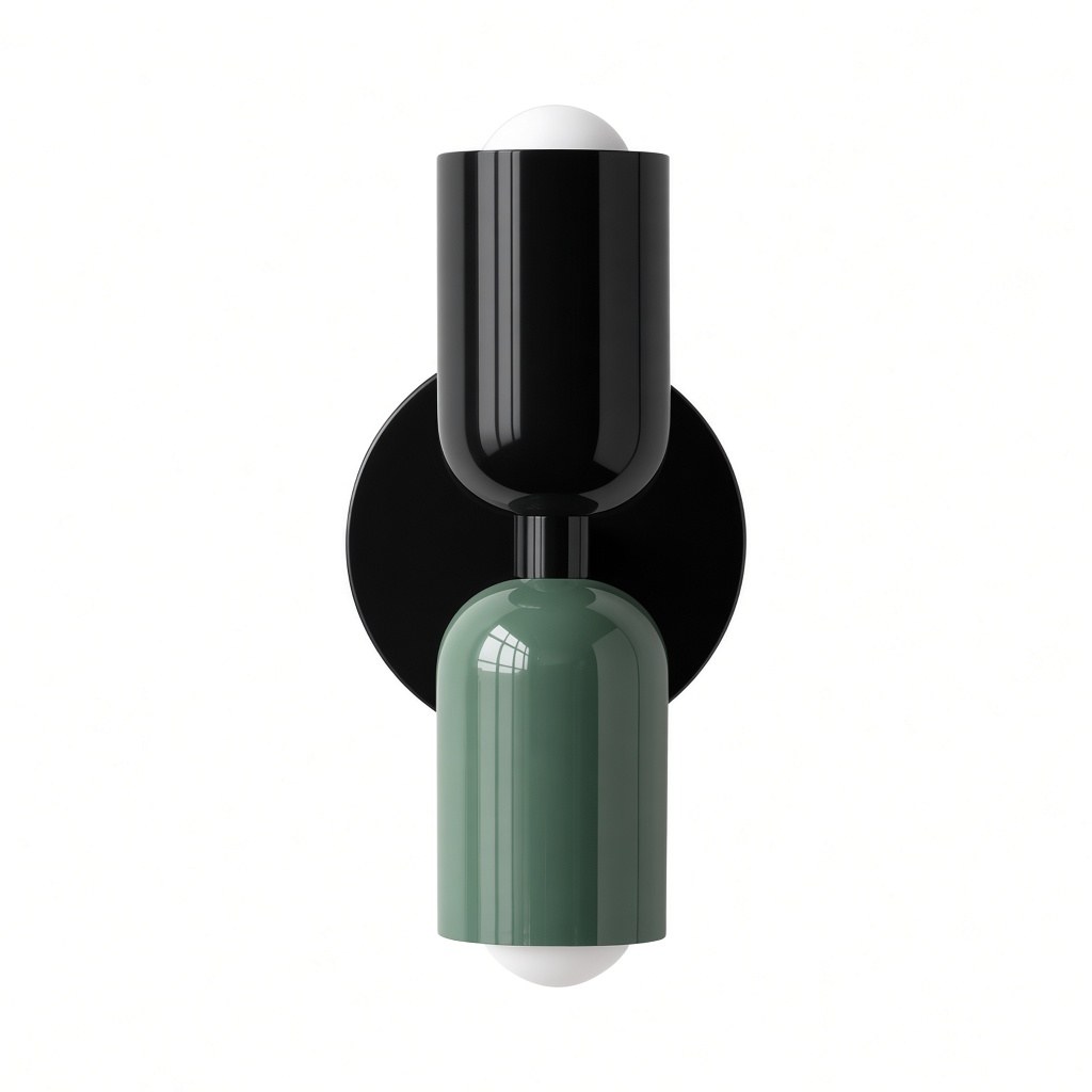 Black+Green colour pair