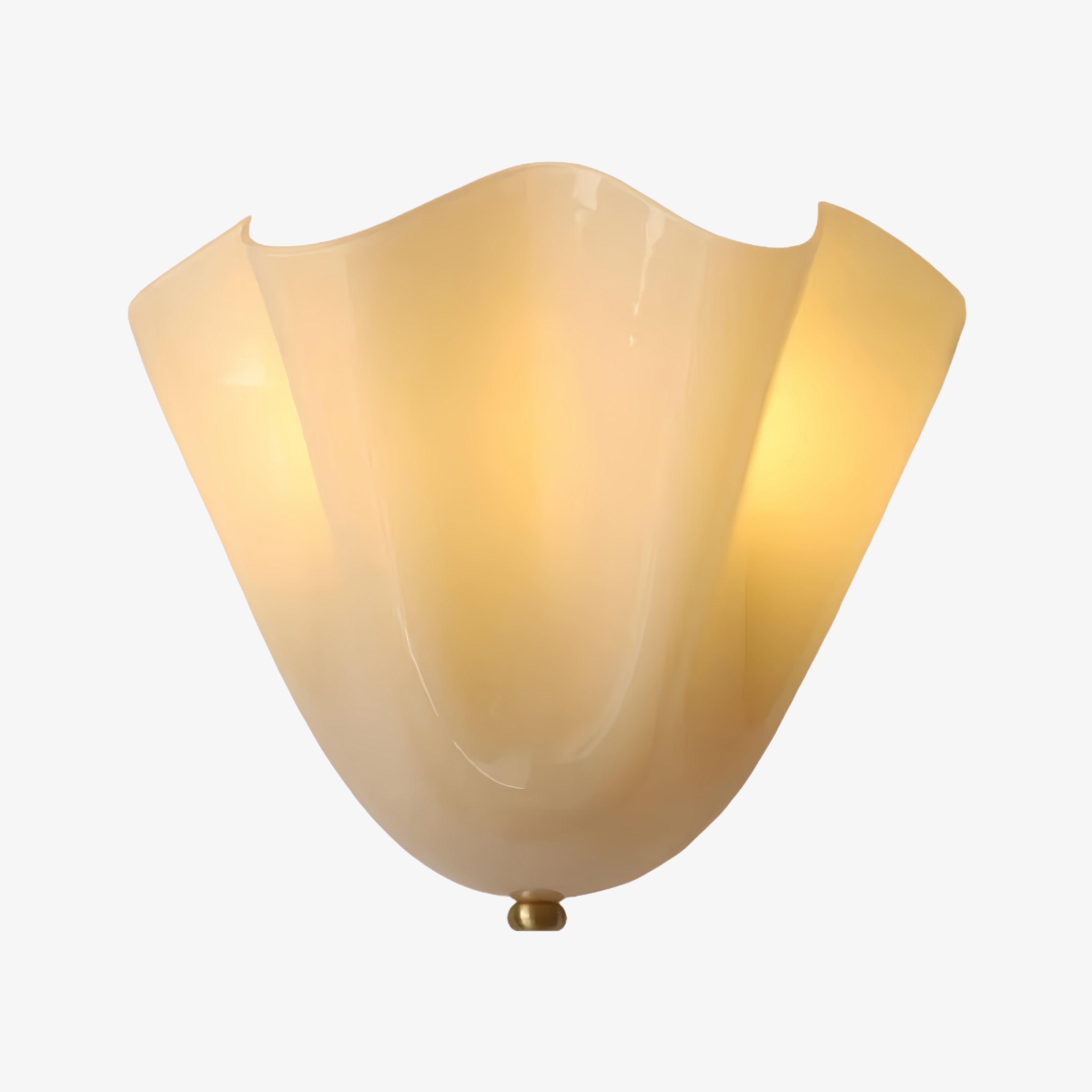 Cristal An. 28 × Alt. 25 cm
