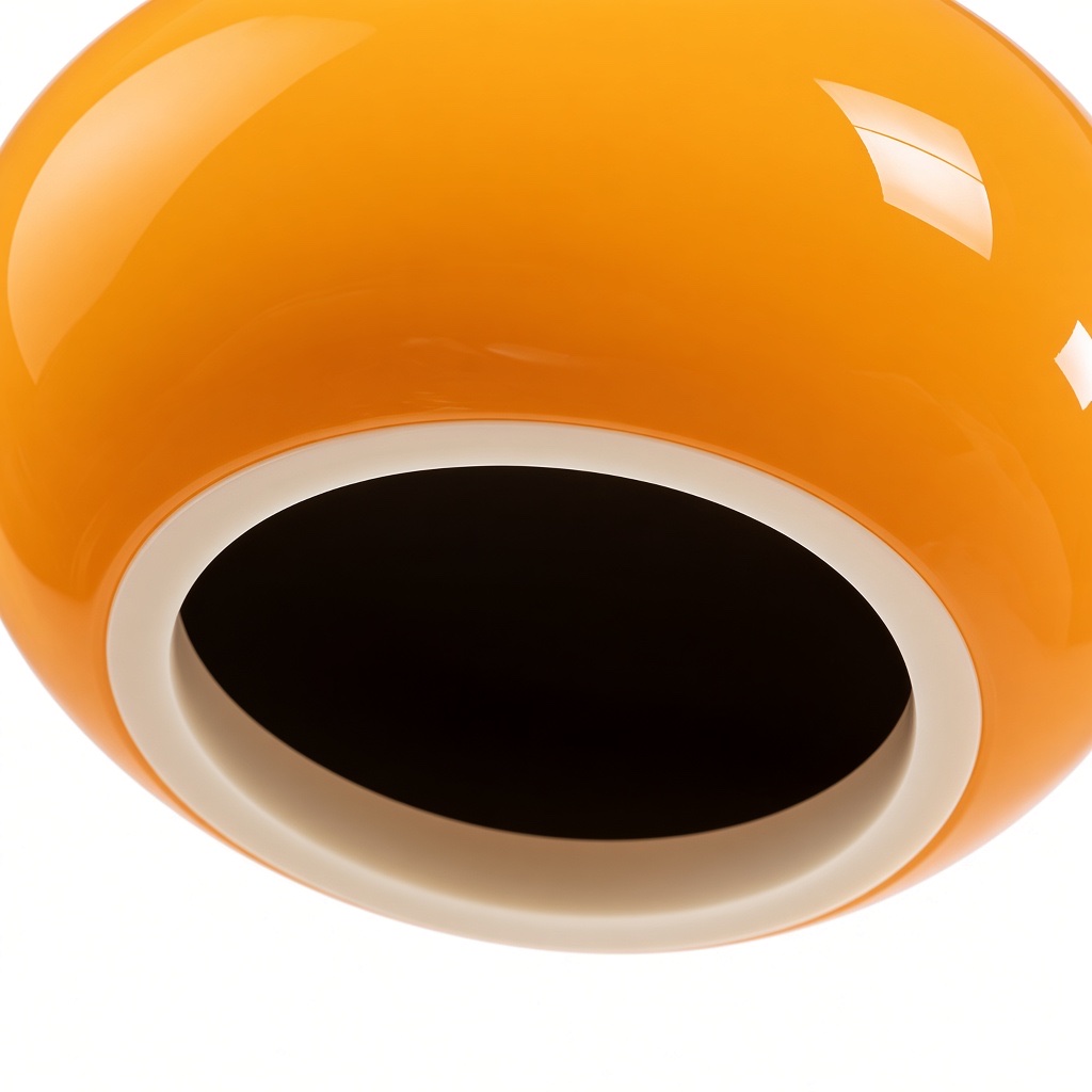 Close-up of the cream downward mouth