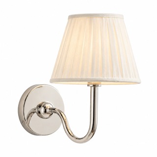 Luvora Chrom / White pleated