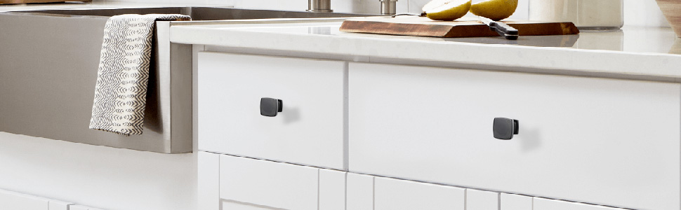 black cabinet knobs