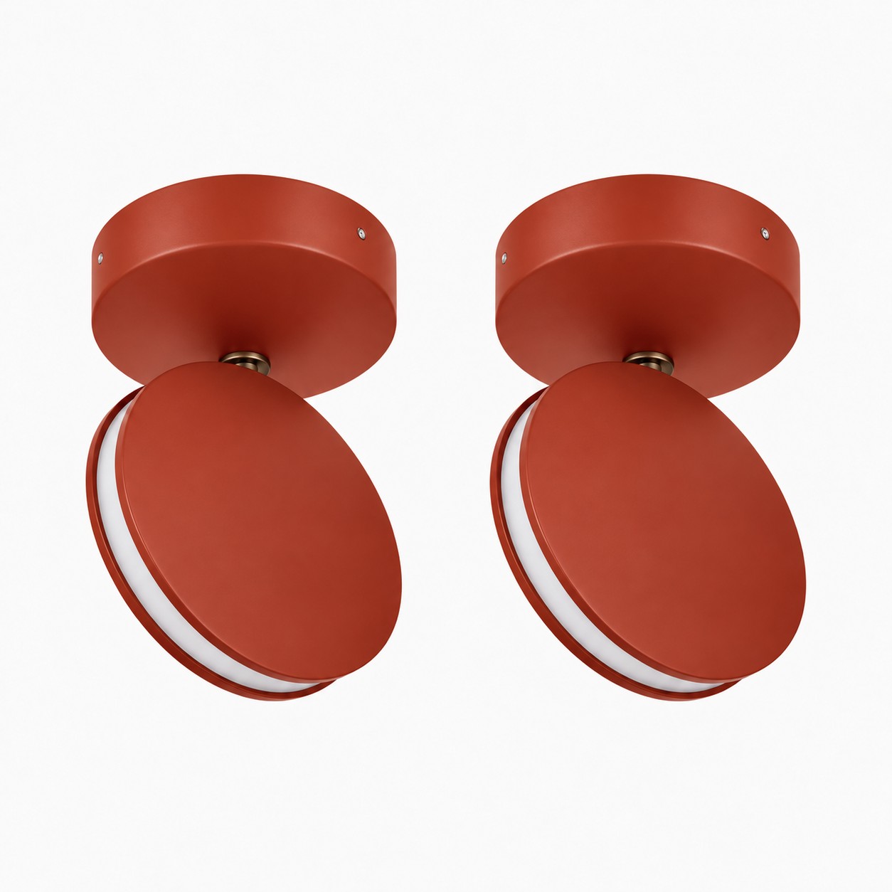 Terracotta SPECTRA set of 2 LED ceiling and wall lights