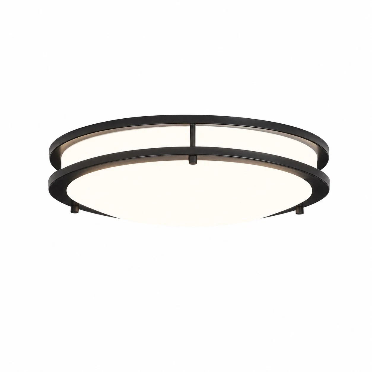 Matte Black / 35 cm / Three-Color Light