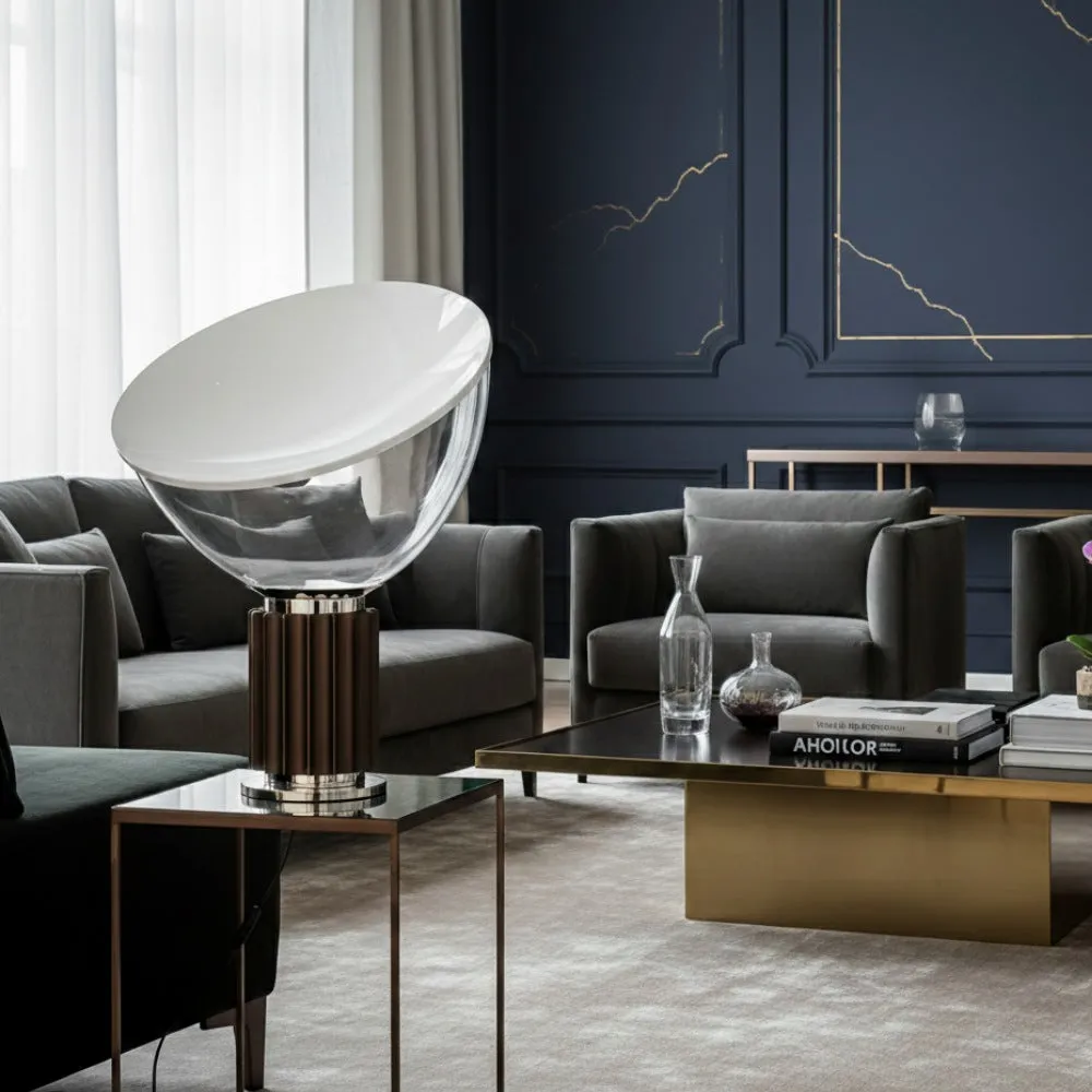 Taccia Glass Led Table Lamp
