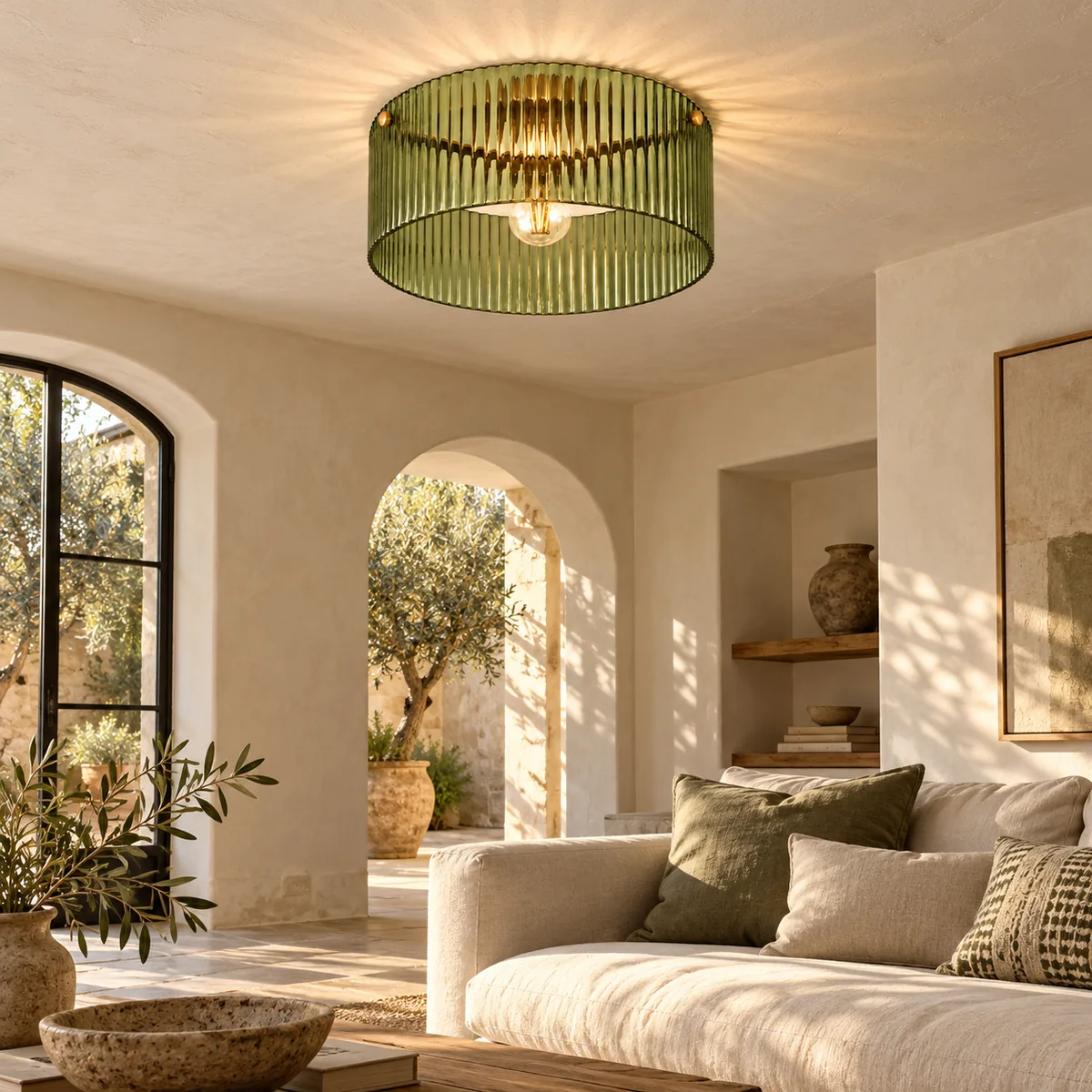 Warm-Interior Ceiling Drum