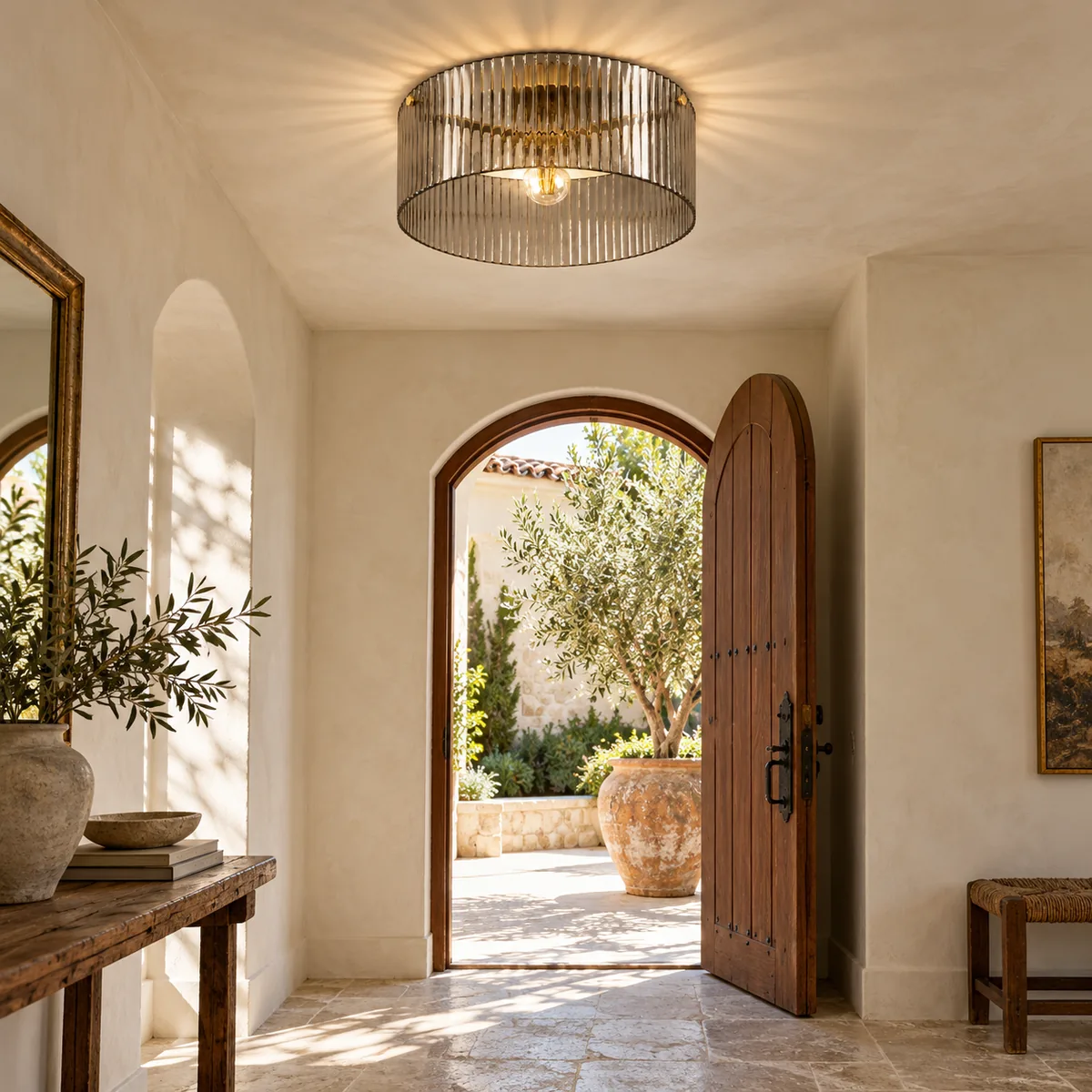 Warm-Interior Ceiling Drum